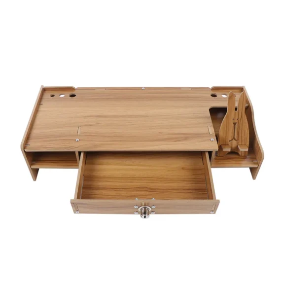Modern Wooden Organizer with Drawers Space Saving Office Supplies Desktop Tabletop Computer Desk Dormitory Essential