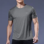 T Shirt Men Solid Color T-shirt Simple style Male Casual Tshirt short sleeve O neck Plus size