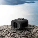 EP Light Clip-On outdoor Fan Small waist Fan with LED Light Campaign Hiking Gadgets