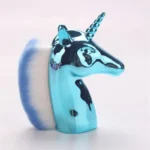 Mini Unicorn Powder Brush Makeup Brushes Cream for Foundation Set Soft Face Blush Brush Professional Cosmetics Make Up Tools